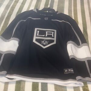 Fanatics Black and White LA Kings Jersey
